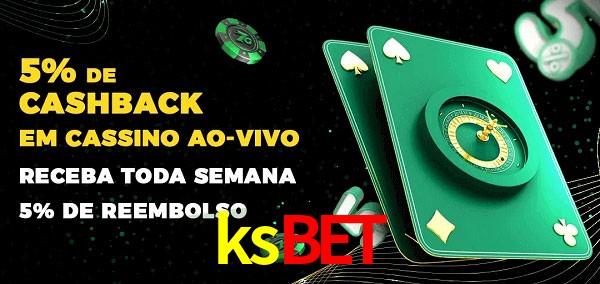 Promoções do cassino ao Vivo ksbet